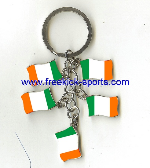 Ireland flag key chains