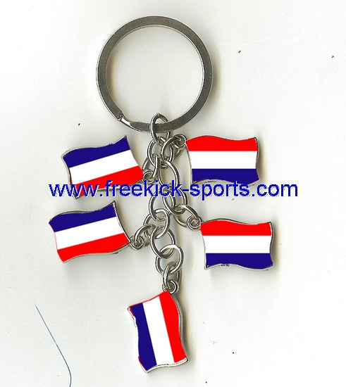 Netherlands flag key chains