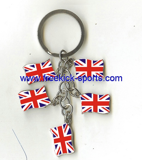 UK flag key chains