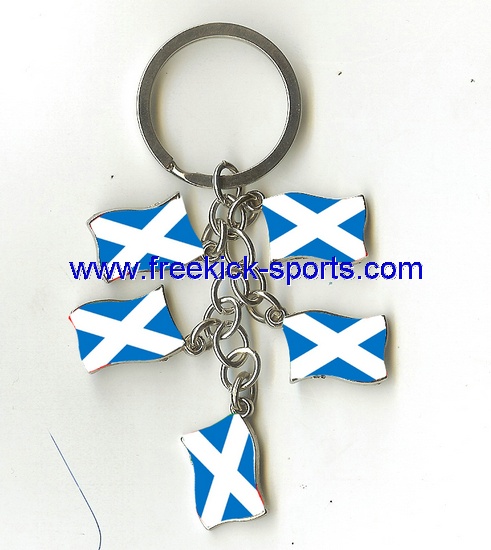 Scotland flag key chains