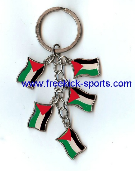 Palestine flag key chains