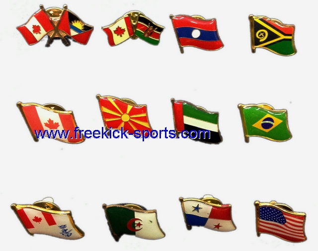 countries national flag Pin