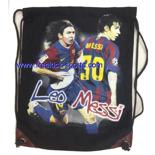 LEO MESSI double-faced Canvas Drawstring bag
