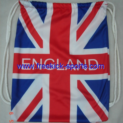 England flag Drawstring bag