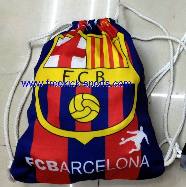 FC Barcelona flag Drawstring bag