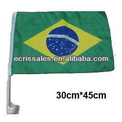30*45cm BRAZIL CAR flag
