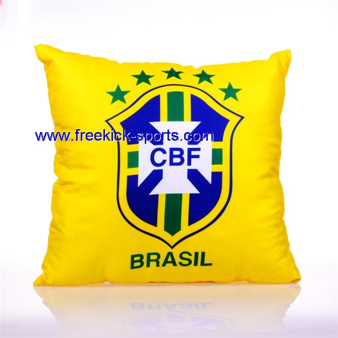 Brazil flag car cushion pillow
