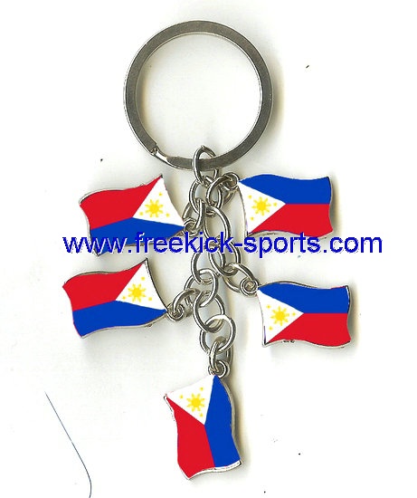 Philippines key chains flag key ring charm souvenir