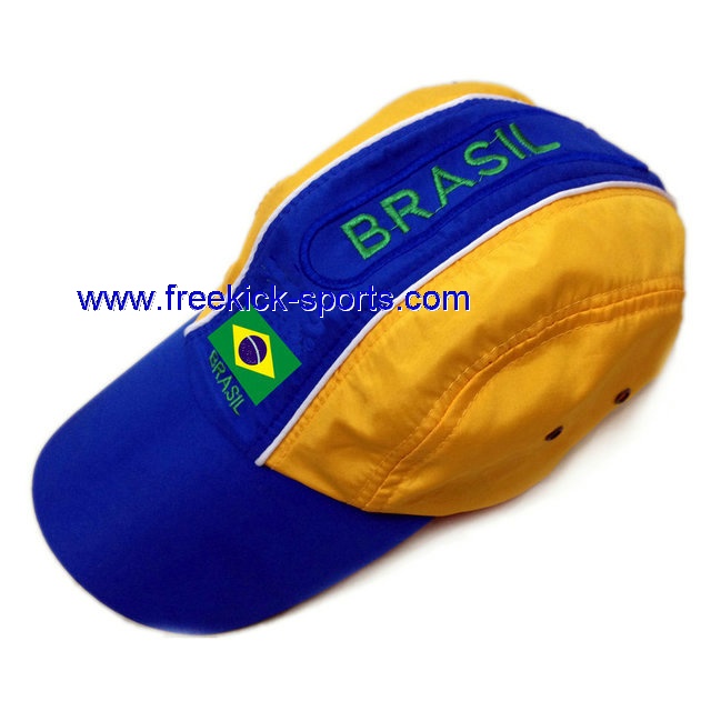 Brazil flag Fashion Football Cap Brasil fan baseball hat