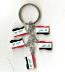 IRAQ flag key chains