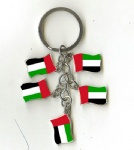 UAE flag key chains