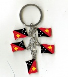 巴布亚新几内亚国旗钥匙扣