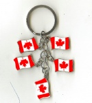 加拿大国旗钥匙扣