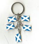 Scotland flag key chains