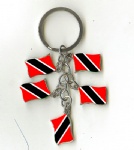 Trinidad and Tobago flag key chains