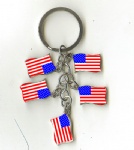 美国国旗钥匙扣