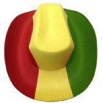加纳国旗牛仔帽