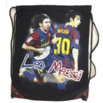 LEO MESSI double-faced Canvas Drawstring bag