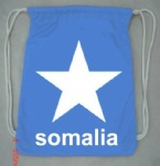 somalia flag Drawstring bag